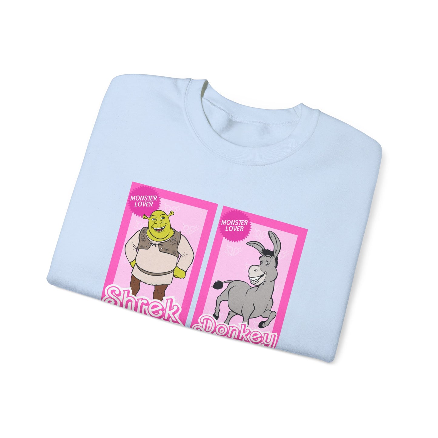 Ogre and Donkey Dolls Unisex Heavy Blend™ Crewneck Sweatshirt