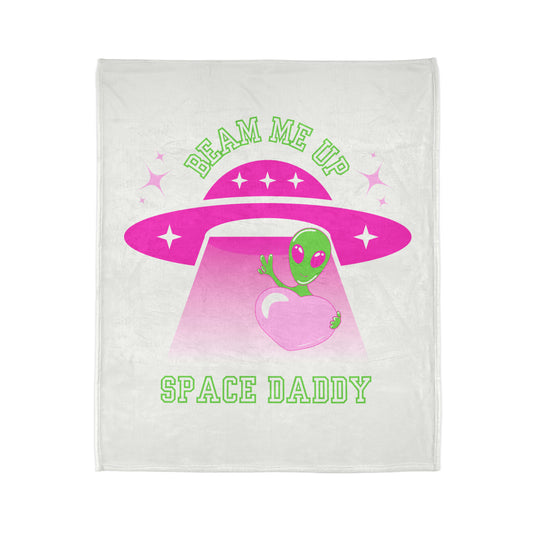 Space Daddy Soft Polyester Blanket