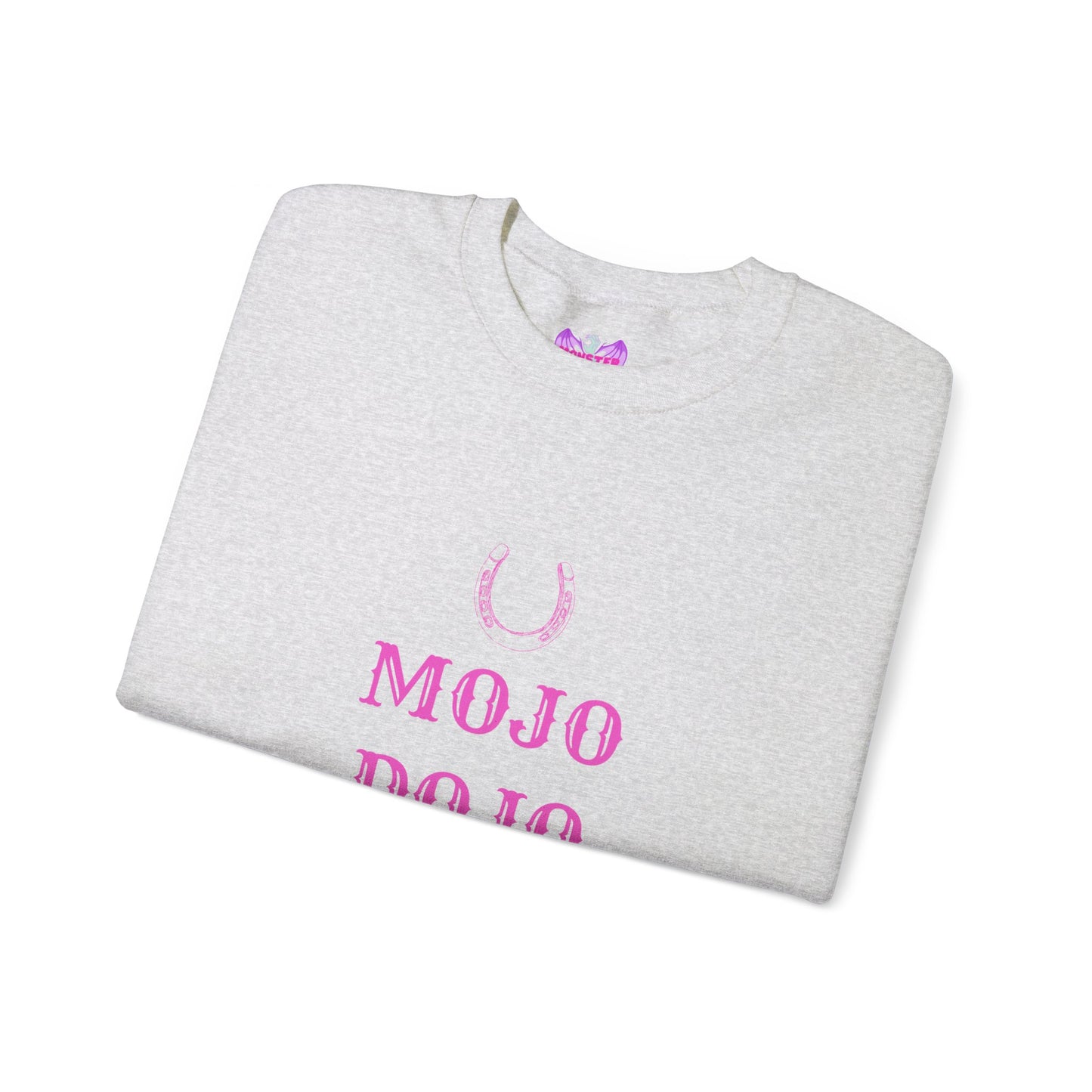 Mojo Dojo Casa House PINK Unisex Heavy Blend™ Crewneck Sweatshirt
