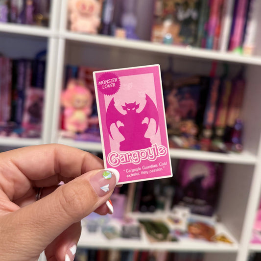 Monster Doll Gargoyle Sticker
