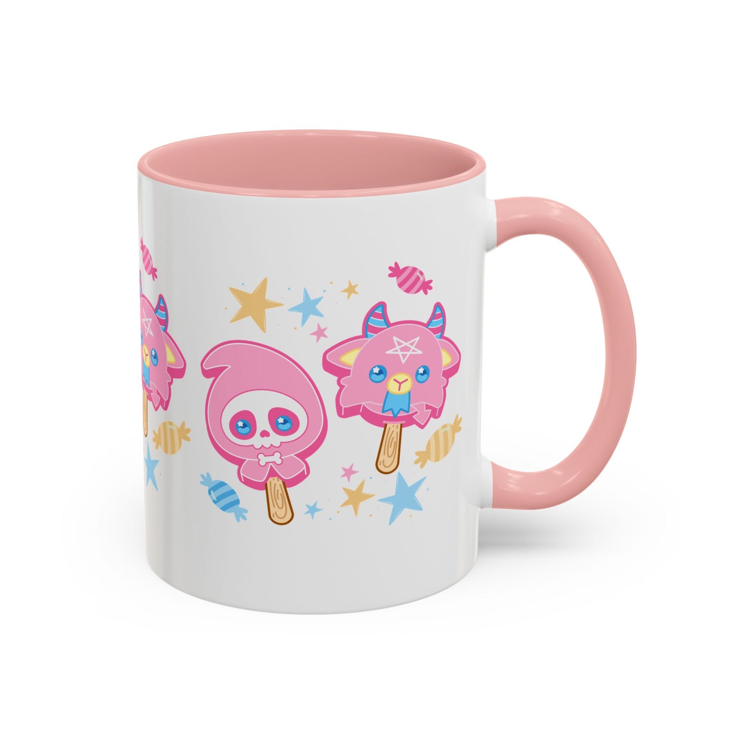 Halloween Treats Pastel Accent Coffee Mug (11, 15oz)