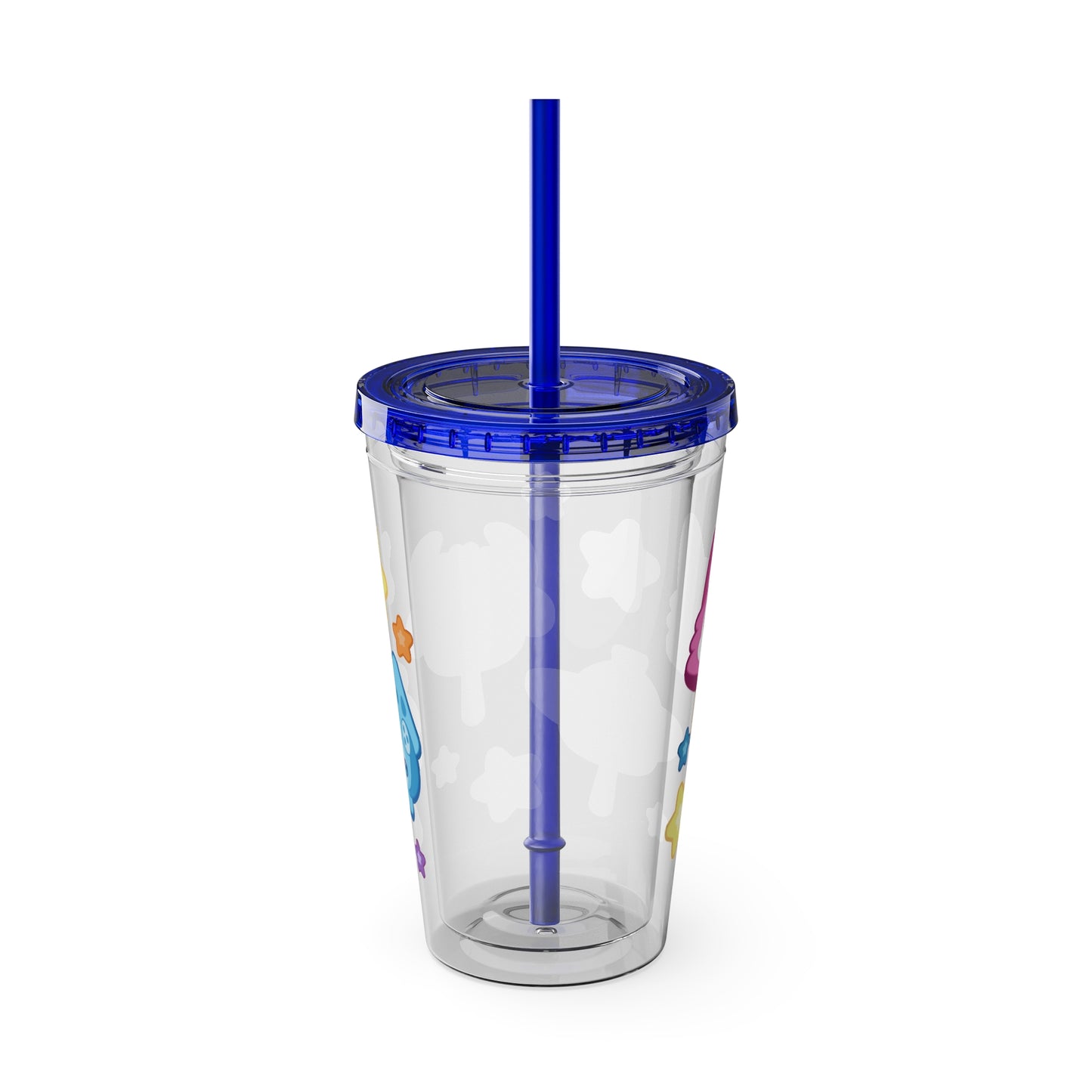 Monster Treats Sunsplash Tumbler with Straw, 16oz