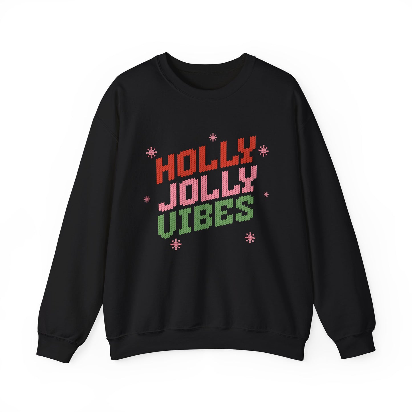 Holly Jolly Vibes Unisex Heavy Blend™ Crewneck Sweatshirt