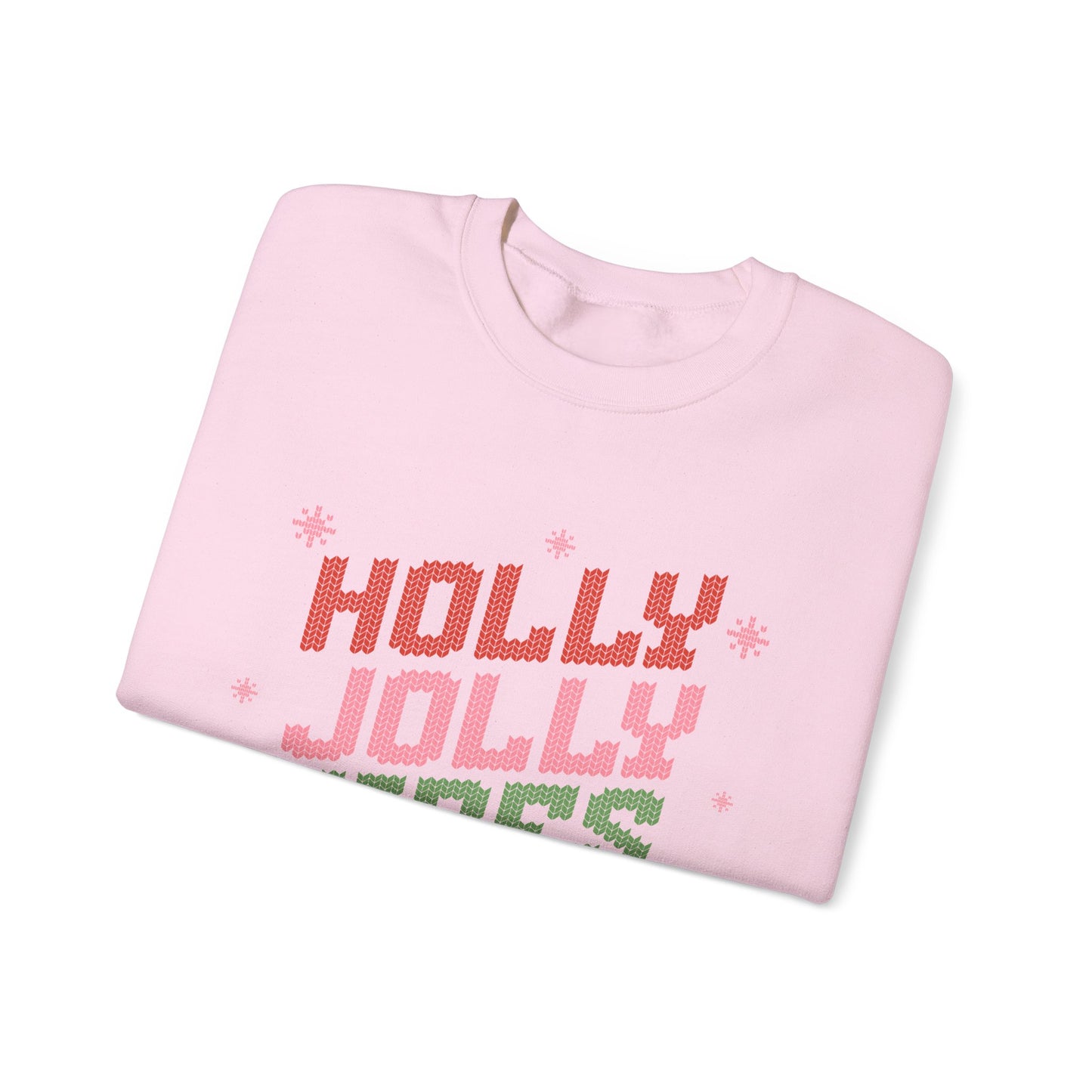 Holly Jolly Vibes Unisex Heavy Blend™ Crewneck Sweatshirt