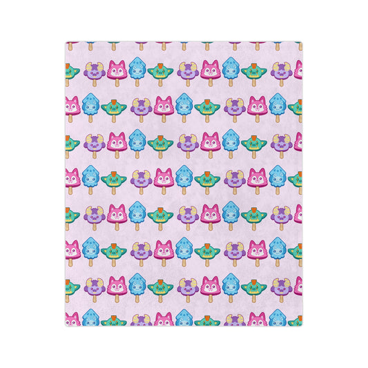 Monster Treats Velveteen Blanket