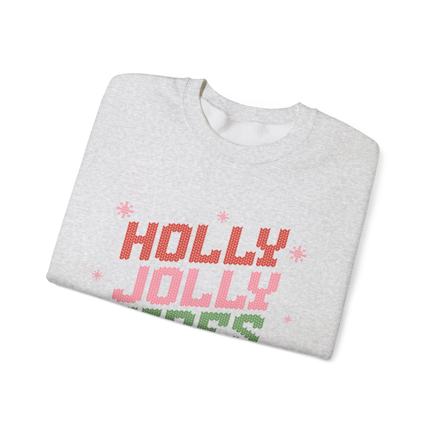 Holly Jolly Vibes Unisex Heavy Blend™ Crewneck Sweatshirt