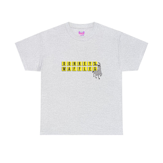 Donkey's Waffles Unisex Heavy Cotton Tee