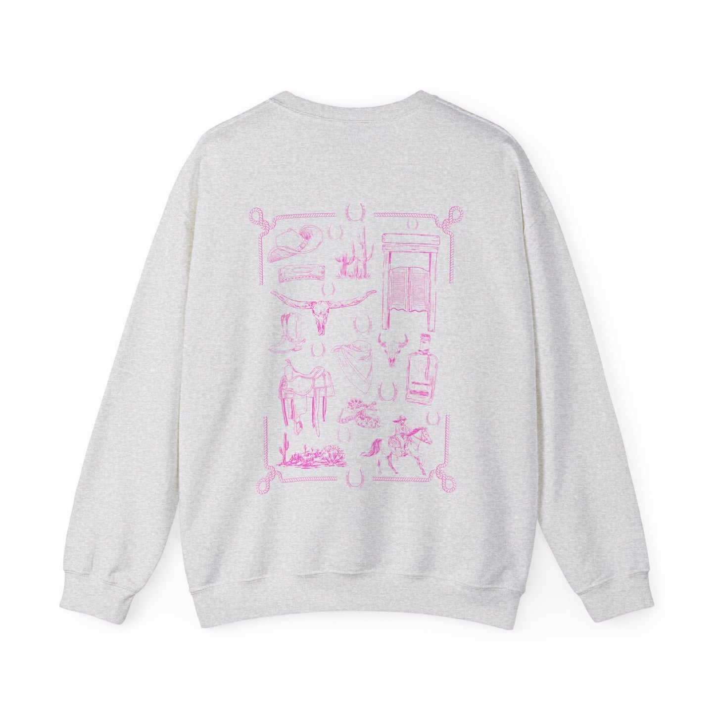 Mojo Dojo Casa House PINK Unisex Heavy Blend™ Crewneck Sweatshirt