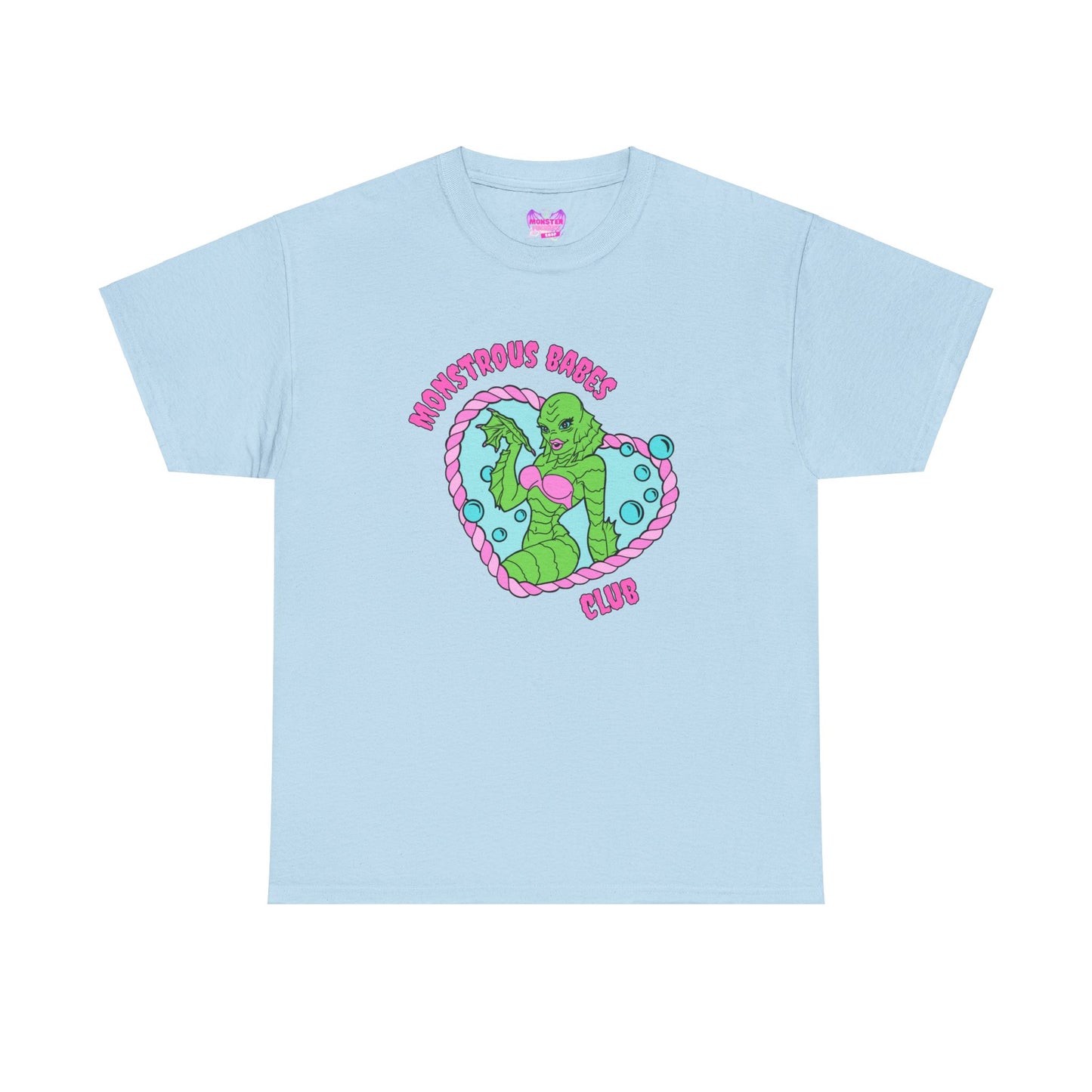Monstrous Babes Club Lagoona Unisex Heavy Cotton Tee