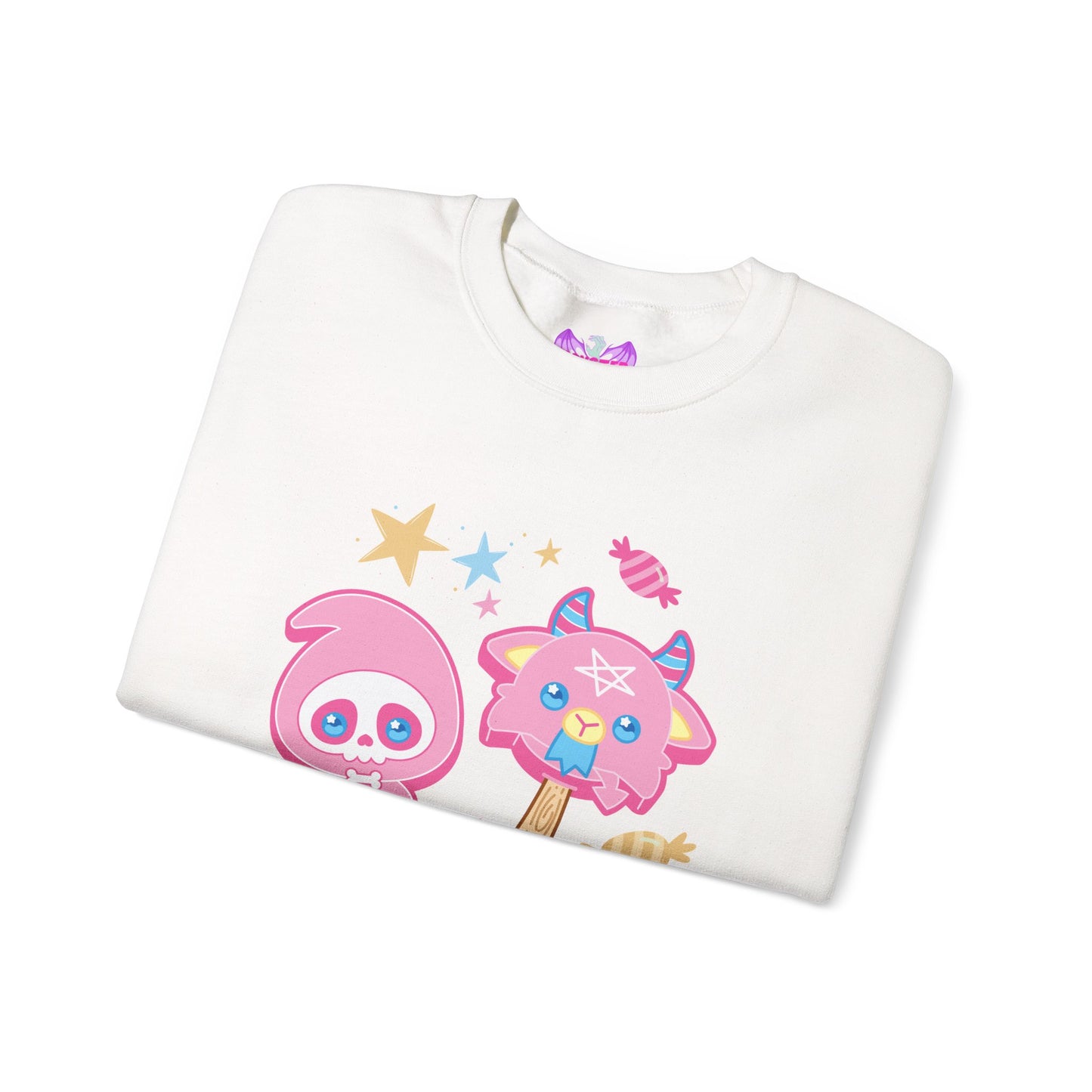 Halloween Treats Pastel Unisex Heavy Blend™ Crewneck Sweatshirt