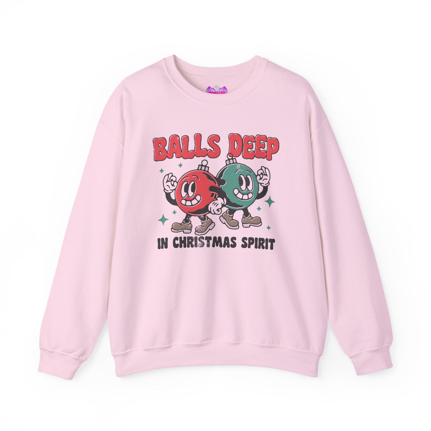 Balls Deep Unisex Heavy Blend™ Crewneck Sweatshirt