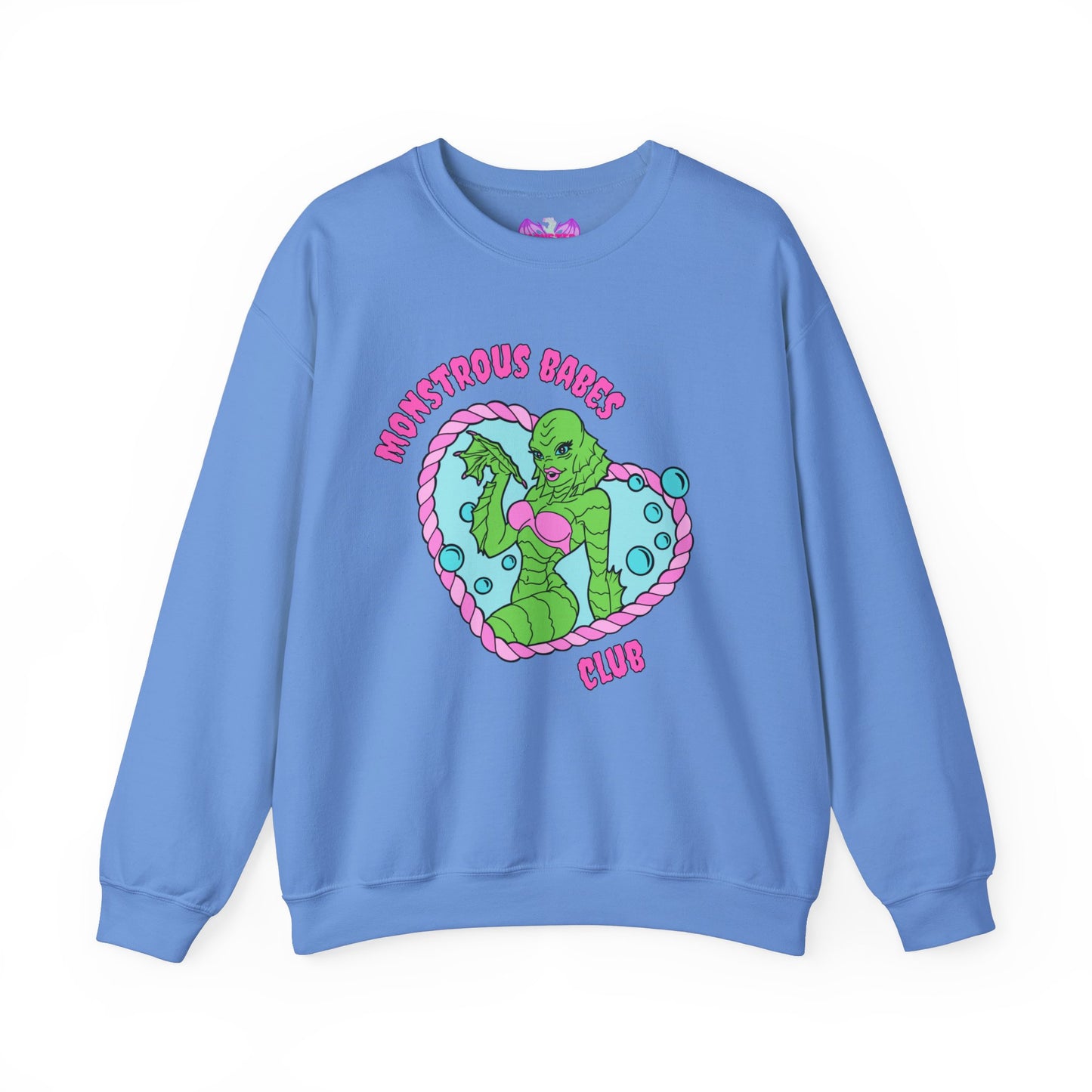 Monstrous Babes Club Lagoona Unisex Heavy Blend™ Crewneck Sweatshirt