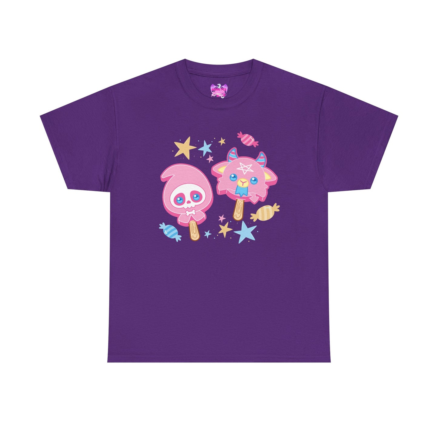 Halloween Treats Pastel Unisex Heavy Cotton Tee
