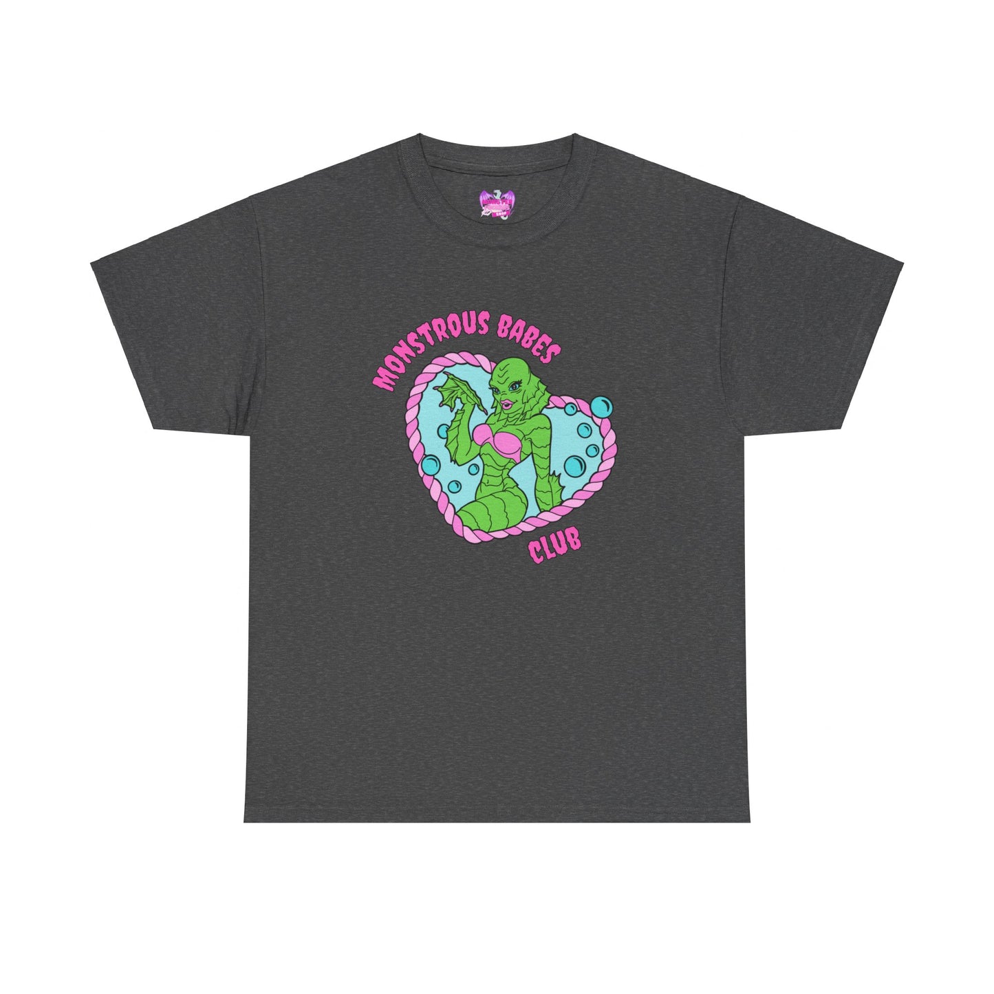 Monstrous Babes Club Lagoona Unisex Heavy Cotton Tee