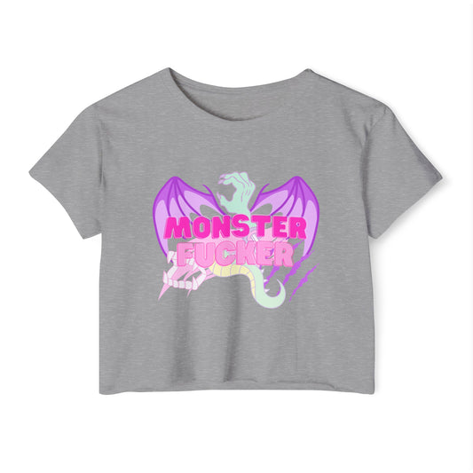 Monster Fucker Women's Festival Crop Top