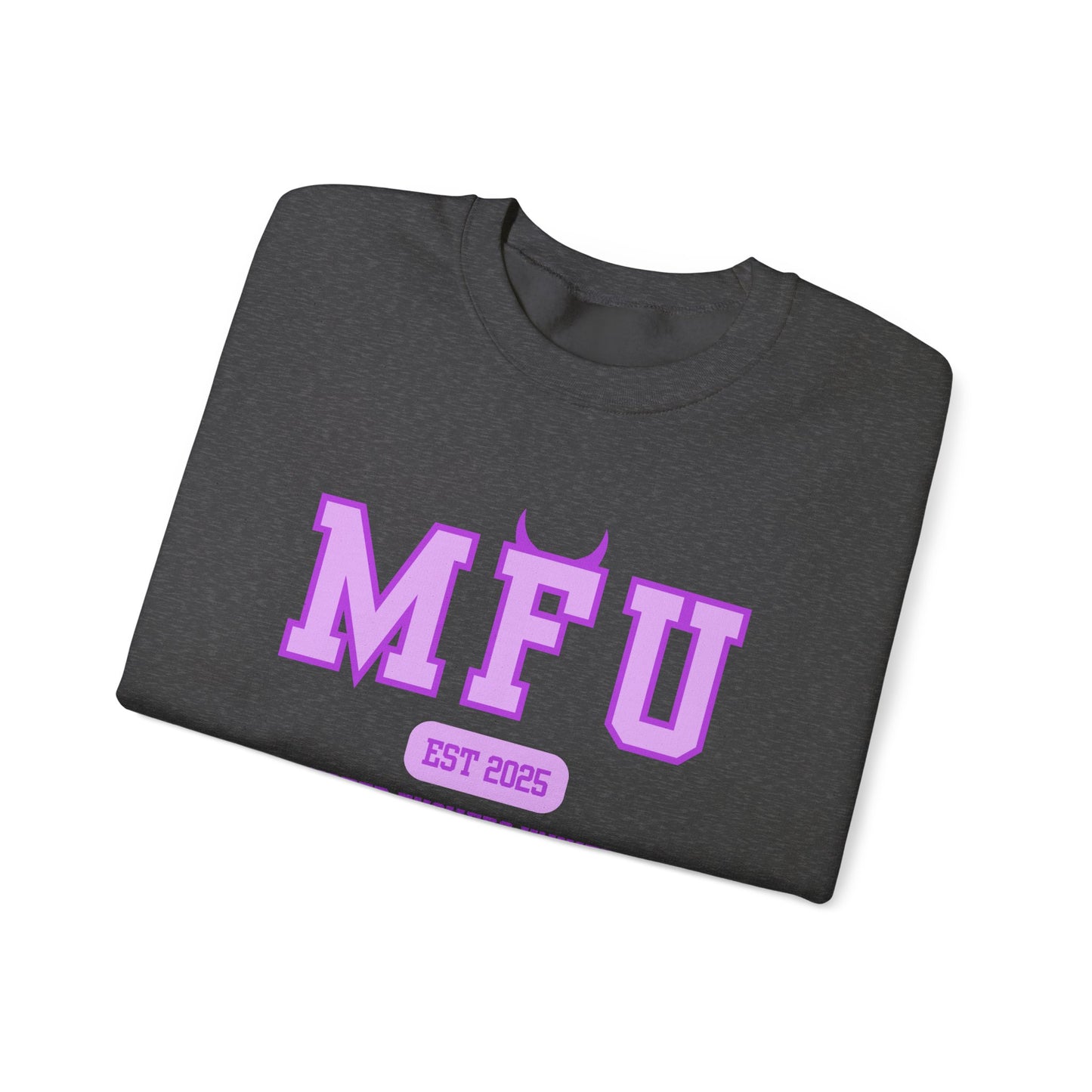MFU Purple Unisex Heavy Blend™ Crewneck Sweatshirt