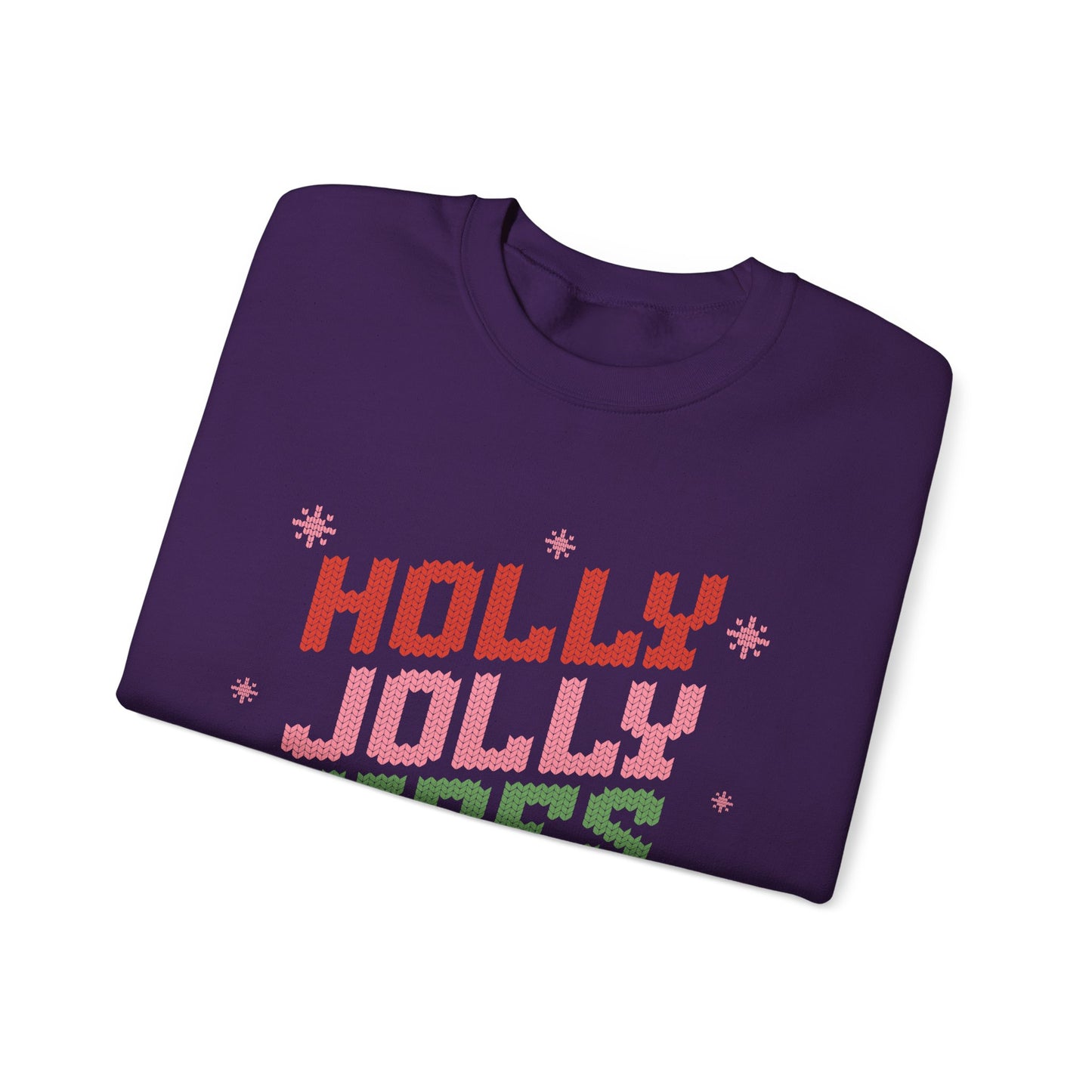 Holly Jolly Vibes Unisex Heavy Blend™ Crewneck Sweatshirt