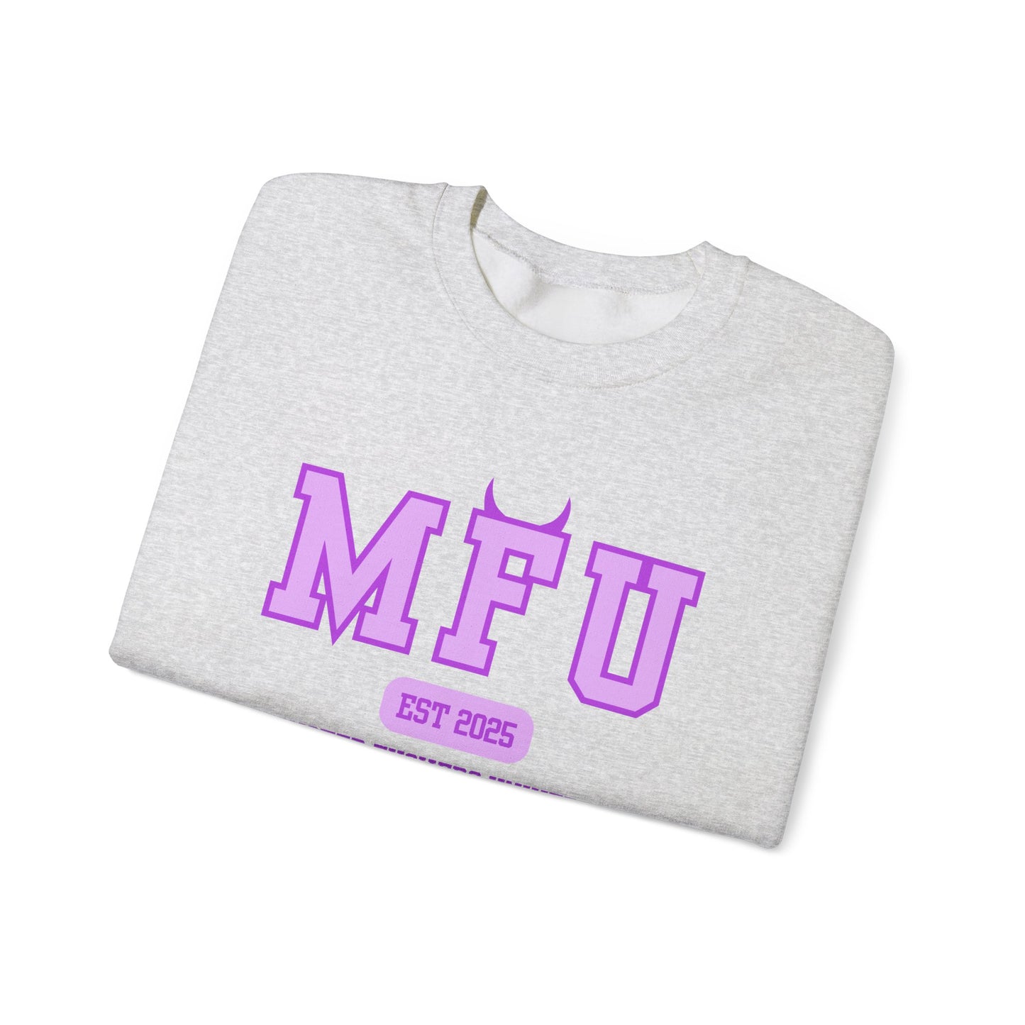MFU Purple Unisex Heavy Blend™ Crewneck Sweatshirt