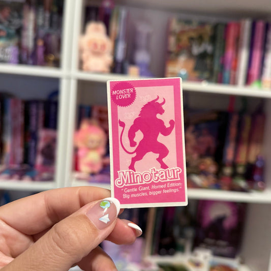 Monster Doll Minotaur Sticker