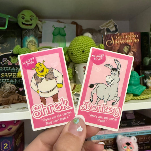 Ogre & Donkey Doll Stickers