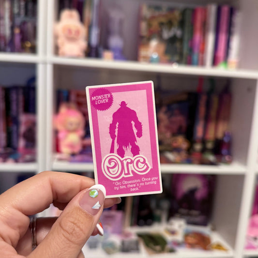 Monster Doll Orc Sticker