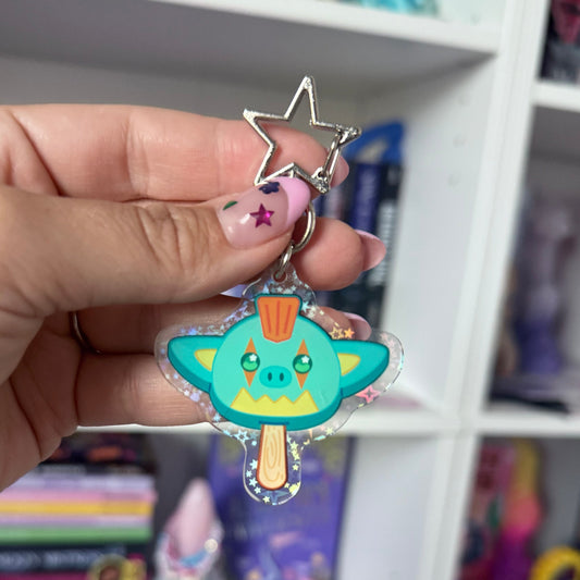 Orc Treat Holo Keychain