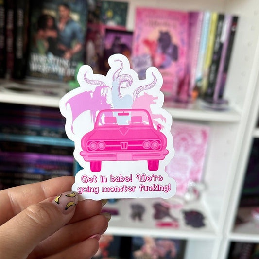 Get in Babe! Die Cut Sticker