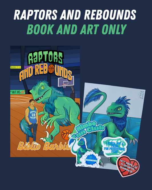 Raptors and Rebounds Book & Art Pack