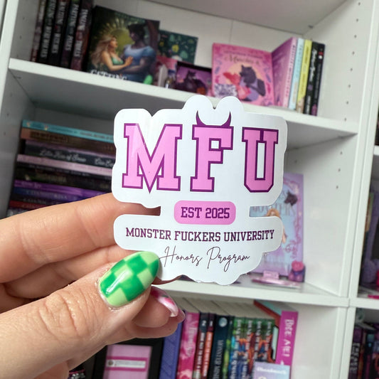 MFU Die Cut Sticker